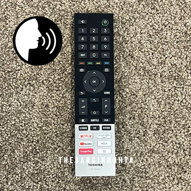 GENUINE TOSHIBA CT-95022 TV Remote Control