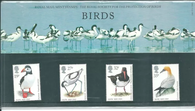 Gb - Presentation Pack - 1989 - Centenary - Rspb