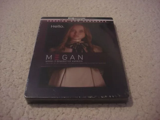 Blu Ray 2D + 4K STEELBOOK "Megan / M3gan" édition française