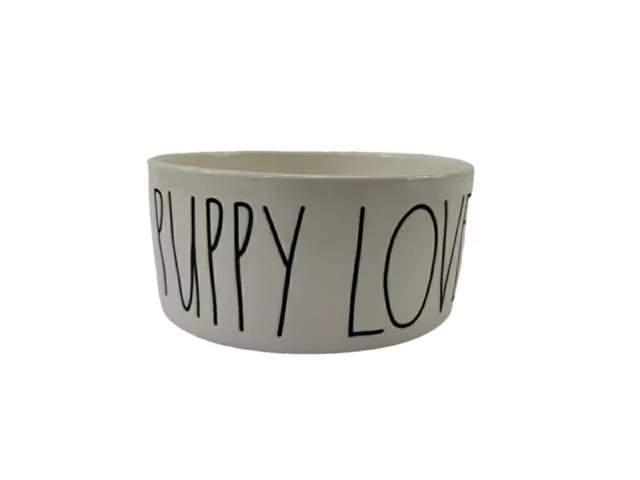 Rae Dunn PUPPY LOVE Dog Dish Dog Bowl Food Or Water Bowl