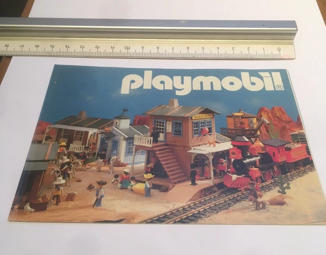 RARE CATALOGUE PLAYMOBIL 2005 Football Leaflet Depliant Pub Publicité