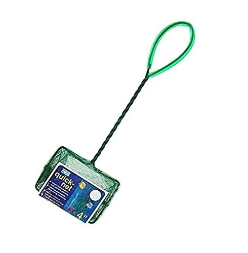 PENN-PLAX Quick-Net Aquarium Fish Net – Durable, Strong, and Safe