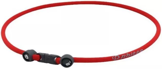 Phiten S1 Aqua-Metal Titan Eingegossen Halskette (Rot, 45.7cm) Phiten S1 Aqua-Metal Titan Eingegossen Halskette (Rot, 45.7cm)