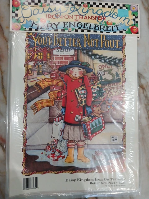 Primitives By Kathy 113788 Cartello con scritta Better Not Pout