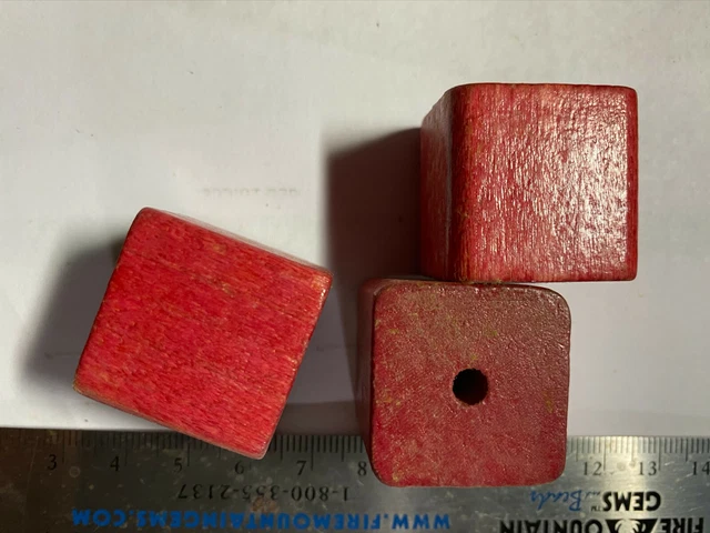 Large Hole Woods Beads ***UPICK*** Wood Beads for Macrame 11