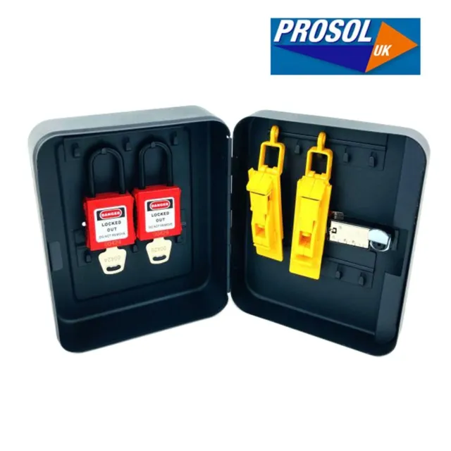 Prosol UK - Lockout Station KLS4237 - chiavi veicolo, isolatori e lucchetti di blocco