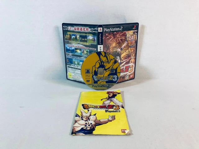 Notice & Manuel Du Jeu PlayStation 2 - Dragon Ball Z Budokai 3 (Bon État, Inclus)
