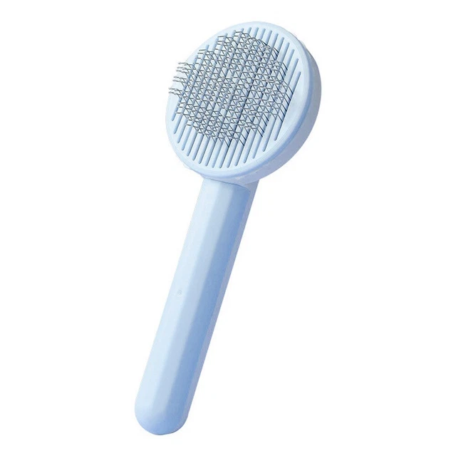Pet Hair Remover Dog Cat Comb Grooming Massage Deshedding Self Cleaning Brush 9
