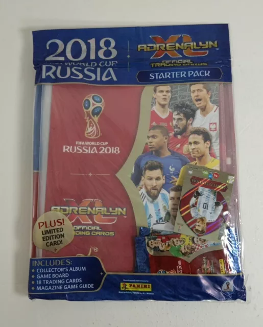 PANINI ADRENALYN WORLD CUP RUSSIA 2018 STARTER PACK Limited Edition LIONEL MESSI