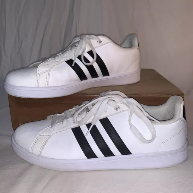 Cloudfoam white black online stripes