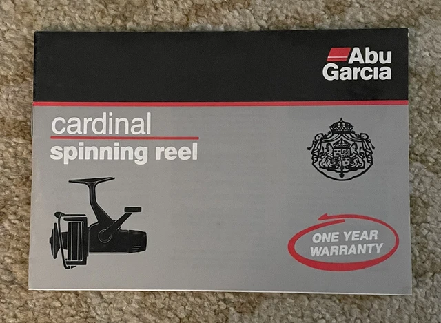 abu garcia cardinal maxxar fishing spinning reel size 3 manual Cardinal® X ABU GARCIA Cardinal III S3000