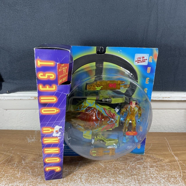 1996 Galoob Jonny Quest Cyber TRAX SURD  Assault Tank Rare New in Box QW4
