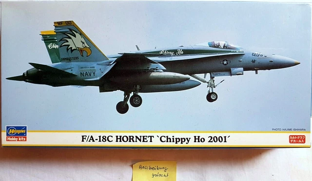 HASEGAWA 00399 F/A-18C Hornet Chippy Ho 2001 Sonderedition 1:72
