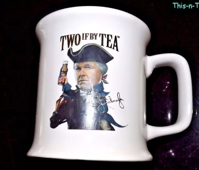 Rush Limbaugh The Liberals Are Coming Two if by Tea Cup Mug Porcelain
