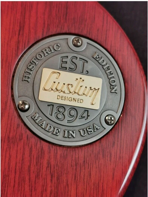 Badge Toggle Gibson Les Paul American - Custom Shop - guitare Les Paul USA