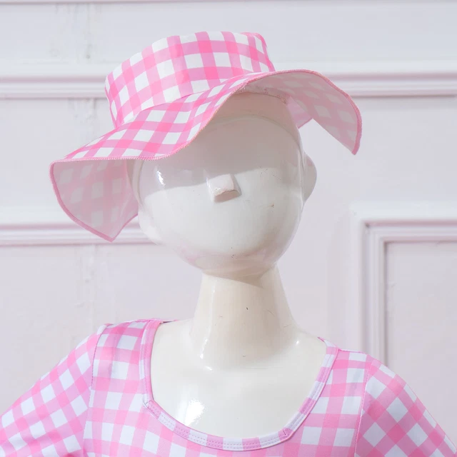 Bambini Ragazze Fancy Dress Up Mascherata Accessori Costume Halloween Cappello Rosa Party