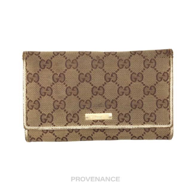 Gucci Long Wallet - GG Canvas White