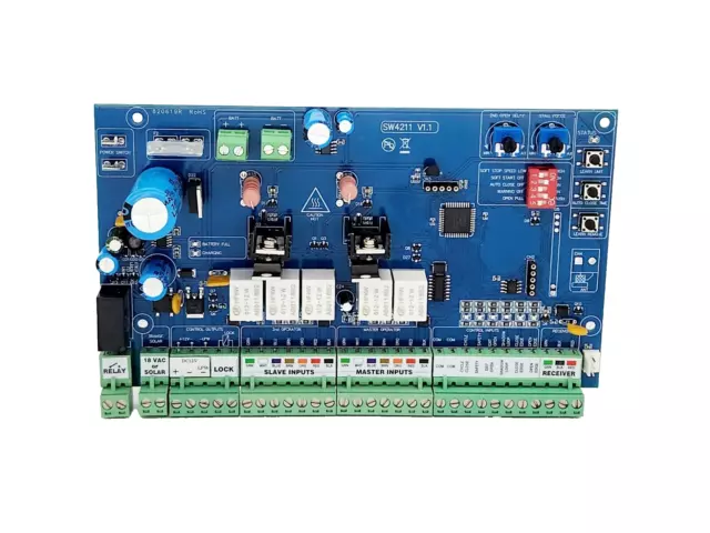 Placa de control abridor de puerta oscilante GTO/Mighty Mule SW4211 V1.1, R4211