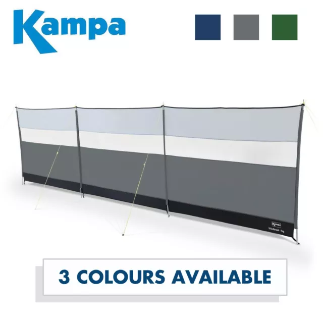 Kampa Windbreak 5M Breeze Blocker Tent Camping Caravan Awning NEW 2023 COLOURS