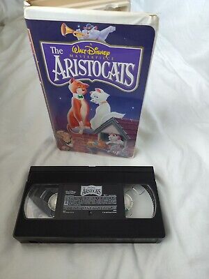 The Aristocats Walt Disney Masterpiece Collection VHS Tape. (TESTED)