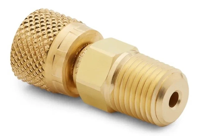 Ralston QTHA-2MBA Quick-Test Pressure Calibrator Adapter, &frac14;&quot; NPT