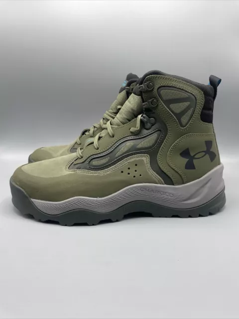 Men's Sz.11 Under Armour Boots Charged Raider Waterproof Hunting Hiking Green