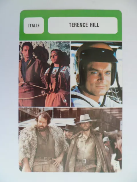 Carte Fiche Cinema  Terence Hill