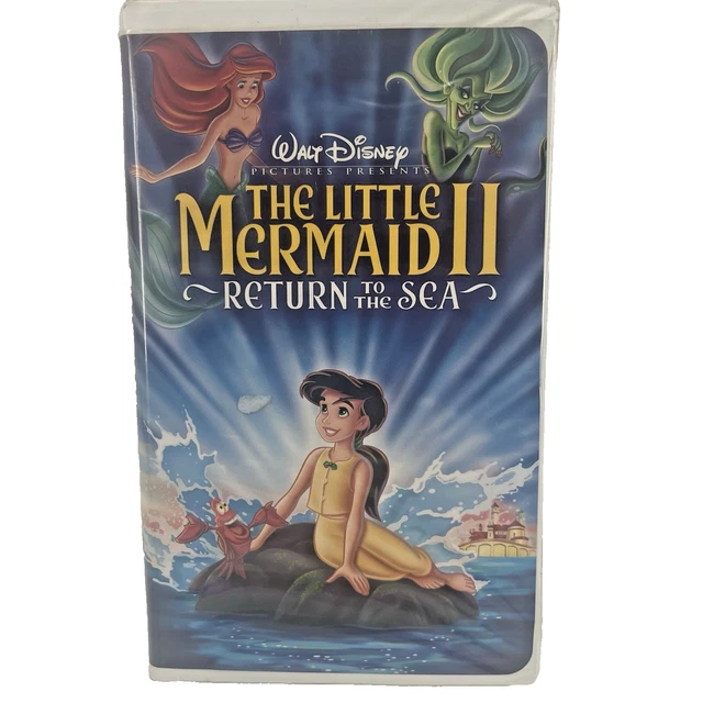 WALT DISNEY THE Little Mermaid II Return To The Sea VHS Clamshell — £4. ...