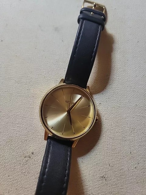 Nixon The Kensington Watch Black/Gold