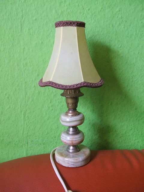 Schöne Seltene alte Designer Stehlampe tolles Design Sehr hübsch evt Mamor Stein