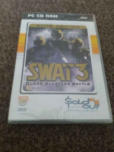 Swat 3 Close Quarters Battle Elite Edition Pc Brand New And Sealed