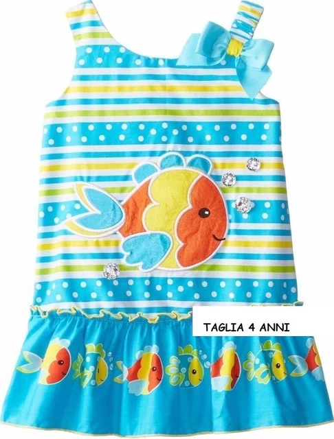 Abito Bambina  Nuovo Taglia 4 Anni