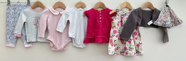 Baby Girls Bundle Of Clothing Age 6-9 Months Disney Gap M&S