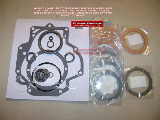 68803C91 77720C94 PTO Clutch Disc Gasket Kit for IH 766 966 1466 1586 886 1086