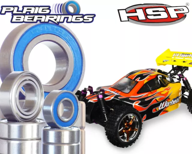 HSP Atomic Warhead Bearing Kits - Precision High Speed Upgrades - Express Post