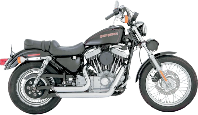 Vance & Hines Shortshots Staggered Exhaust System Chrome 17223