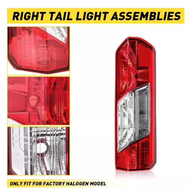 Fit For 2015-2022 Ford Transit 150 250 350 Rear Tail Light Brake Lamp Right Side