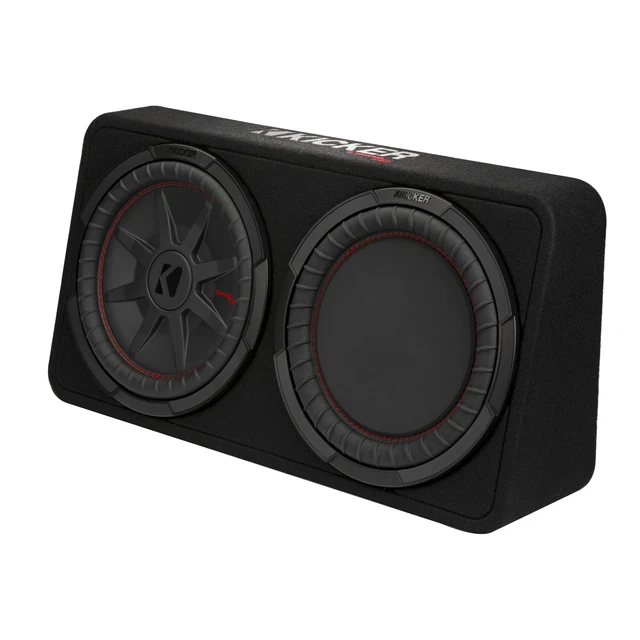 Kicker Audio Auto Comprt 12 Interno Recinto Sottile Profilo Carica 2 Ohm 500 W