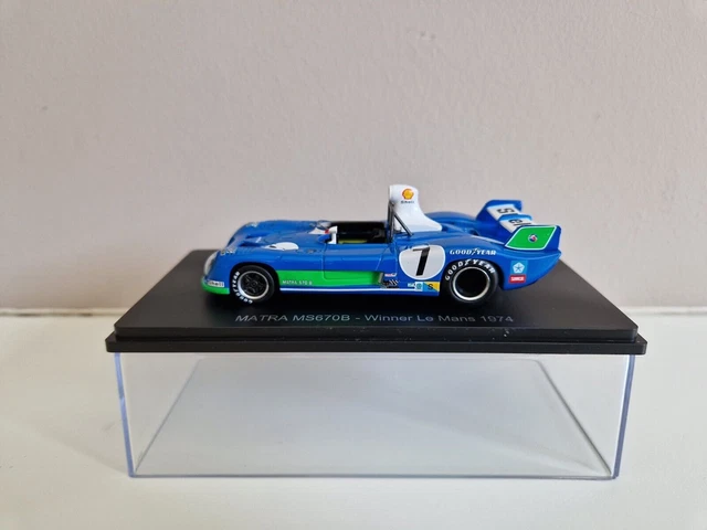 Modèle Réduit 1/43 MATRA MS670B 1974 Le Mans - Pescarolo/Larrousse, Par IXO