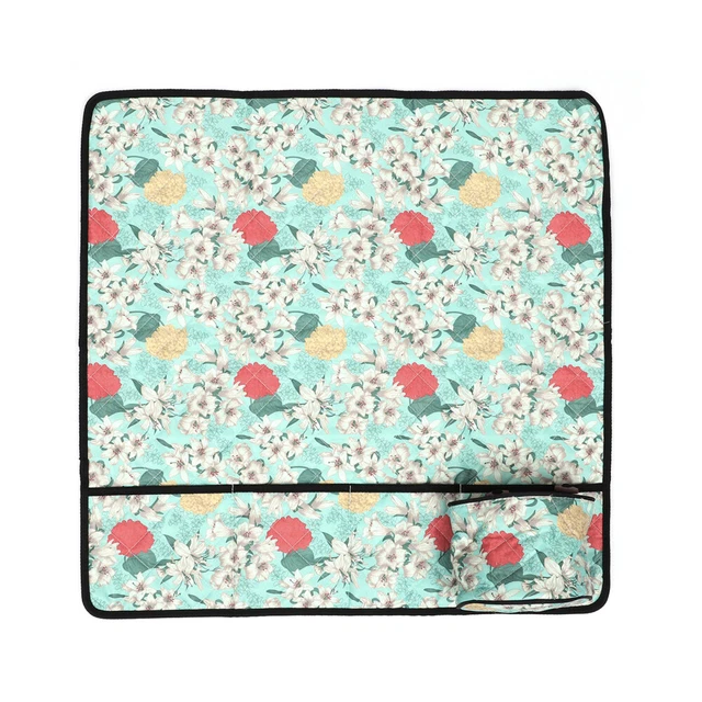 Tapis De Table Fleur Housse Anti-poussière Pour Machine À Coudre Décorer