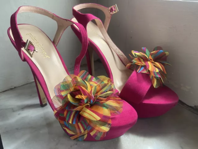 SANDALI FUCSIA PRIMADONNA EUR 40 00 PicClick IT