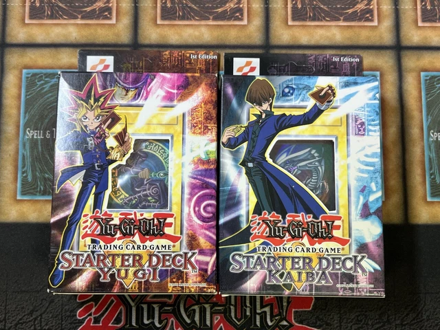 Yugioh Starter Deck Yugi + Kaiba 1ST EDITION Factory Sealed Brand New Condition Yugioh Starter Deck Yugi + Kaiba 1ST EDITION Factory Sealed Brand New Condition