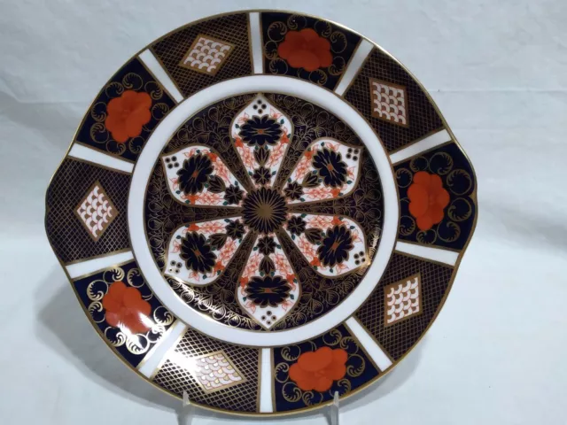 Royal Crown Derby Old Imari 1128 Platter Rare Exquisite