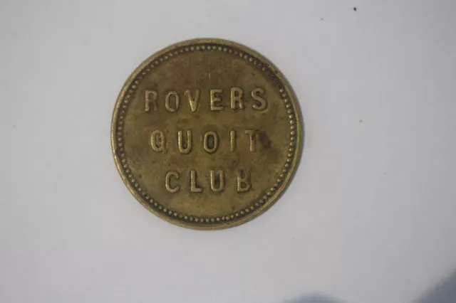 Rovers Quoit club WMC token (ref R 1007) Co Durham Hartlepool