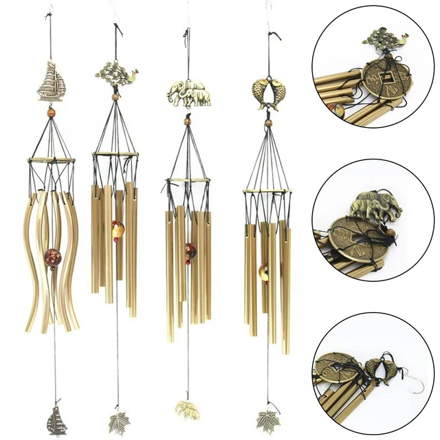 Campana Da Parete In Ferro Anticato Per Giardino, Rustico Marrone - 40cm Di Altezza