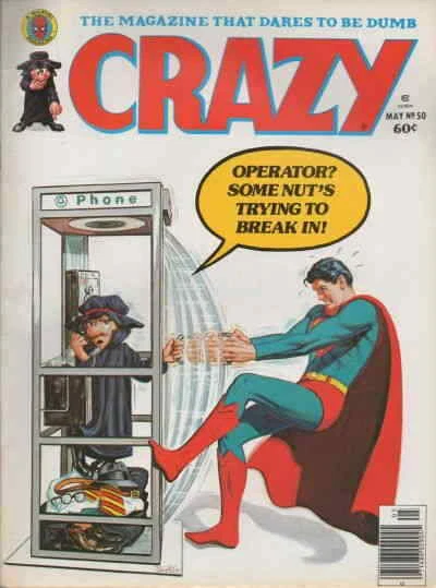 Crazy (Magazine) #50 FN; Marvel | Superman - we combine shipping