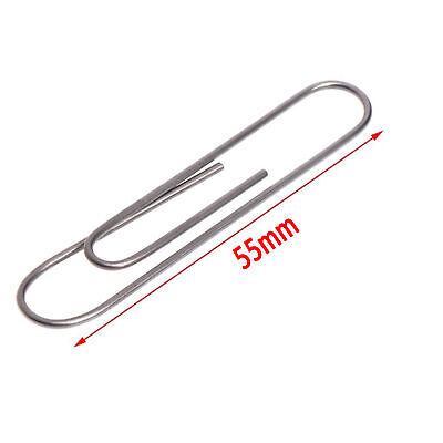 50MM long paper clip pin silver receipt holder 4
