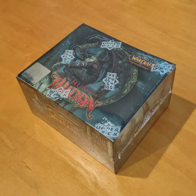 World of Warcraft CCG The Hunt for Illidan Factory Sealed Booster Box NEW
