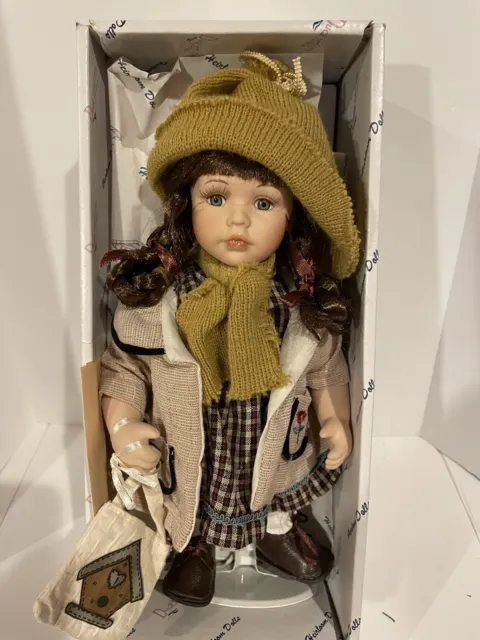 Duck House Porcelain Heirloom 10" Florence Doll New With Box