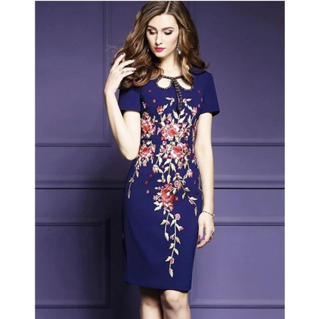 METISU EMBROIDERED DRESS 5.00 PicClick UK